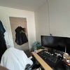 Photo 2: oh thats my finger, look at how big the desk is tho !