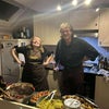 Photo 2: Me and best friend Beth having cooked Xmas dinner for 14