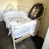 Photo 3: Another view of the bed and bedding. 