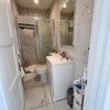 Photo 5: Marble effect Bathroom with vanity unit and a great mirror
