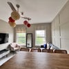 Photo 2: Great kitchen island with four chairs 