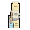 Photo 2: Flat layout and where your room is
