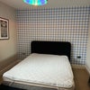Photo 3: New king size bed and wallpaper!