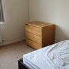 Photo 3: bedroom & double bed and chest of drawers
