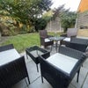 Photo 8: Private garden with patio seating – ideal for summer BBQs