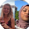 Photograph of Emily & Faima