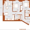 Photo 1: Floor plan of flat 