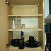 Photo 8: Own cupboard with essentials 