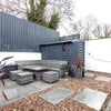 Photo 11: Back garden and seating area 