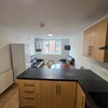 Photo 5: Living room with kitchen
