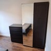 Photo 4: large wardrobe &  chest of drawers