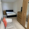 Photo 1: MEMORY FOAM MATTRESS , SOFA, TEA TABLE