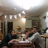 Photo 5: Roomate dinner with our past flatmates