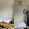 Photo 5: Downstairs bedroom- split shot