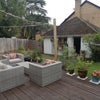 Photo 9: View of deck and back garden