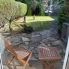 Photo 4: Sunny garden with patio furniture 