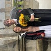 Photo 5: Sideways graduation photo with my girlfriend