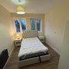 Photo 5: Available bedroom, fully furnished with en-suite, double bed, drawers & wardrobe. Blinds now fitted