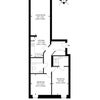 Photo 9: Floorplan (your room is the one in the bottom left corner, plus bathroom above)