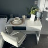 Photo 3: 🖥️ Desk with Storage / 🍽️ Dining Area