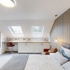 Photo 3: Self-contained studio: kitchenette, built-in fridge/washing machine, sink and ensuite.