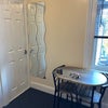 Photo 6: Table and chairs door to bathroom