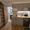 Photo 3: Lit Kitchenette