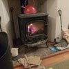 Photo 4: Wood burning stove