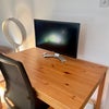 Photo 3: Desk / chair / display / Dyson fan / light dimmer