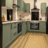 Photo 3: Stunning brand new fully equipped kitchen