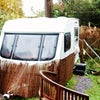 Photo 9: 2nd caravan 3m from decking & pool
