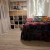 Photo 4: This is the bedrooms when i had it there are now proper curtains and no fairy lights !
