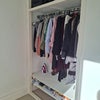 Photo 3: Large closet space with shelving