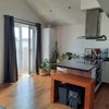 Photo 6: Great french doors in the kitchen-living room