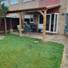 Photo 5: Large garden with roofed pergola