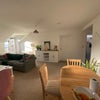 Photo 3: Living room - flat is unfurnished but the dining table and chairs will stay. 