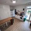 Photo 4: Kitchen with washing area & 3 fridges