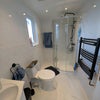 Photo 3: Upstairs bathroom (shared with single room)