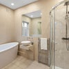 Photo 3: Luxury Bathroom with Oval Tub & Separate Power Shower