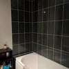Photo 3: Bath with shower overhead 