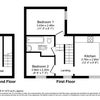Photo 6: Floorplan (you'd be taking Bedroom 1)