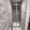 Photo 7: Private walk-in shower with multi-jet spray