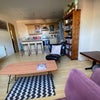 Photo 4: Shared living room and kitchen