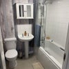 Photo 4: Shared bathroom with shower and bath 