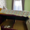 Photo 3: Under bed storage and bedside tables 