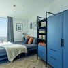 Photo 2: Kingsize bed & Double Wardrobe / Storage