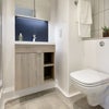 Photo 5: Ensuite bathroom in every room. With toilet, shower, sink & storage