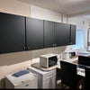 Photo 2: Modern wooden and black cabinets with plenty storage for each tenant. Microwave,  kettle, toaster,