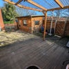 Photo 8: Large garden area with covered decking, table and chairs, big BBQ and garden room workshop.