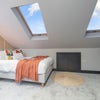 Photo 2: Room 5 – Stylish sloped ensuite with skylight, plenty of storage space (including room for luggage
